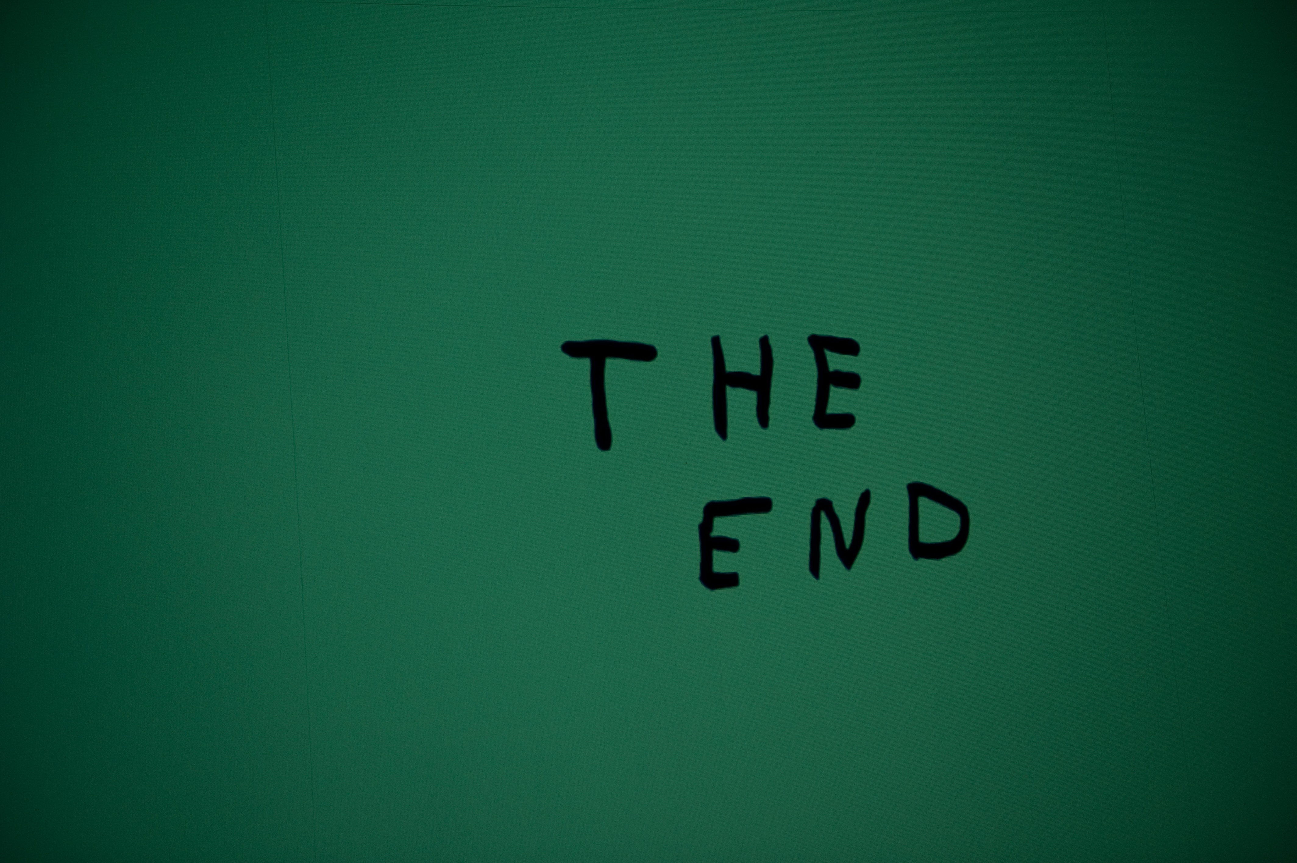 The end картинка